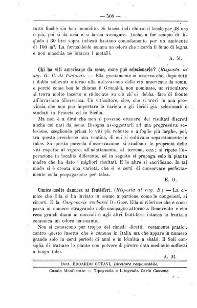 Il coltivatore giornale di agricoltura pratica