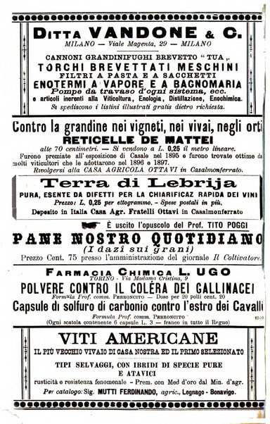 Il coltivatore giornale di agricoltura pratica