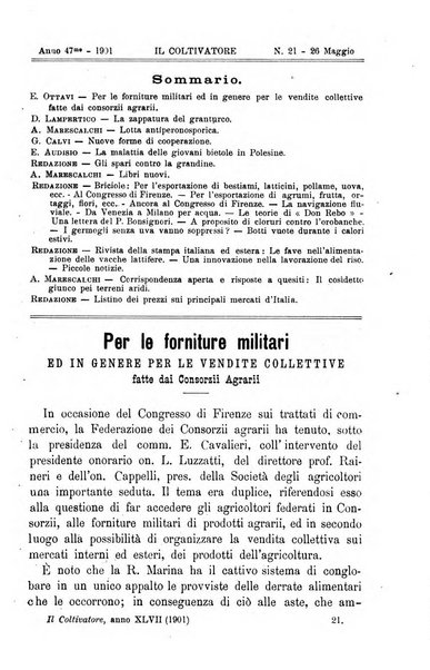 Il coltivatore giornale di agricoltura pratica