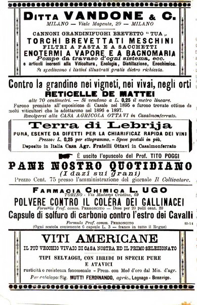 Il coltivatore giornale di agricoltura pratica