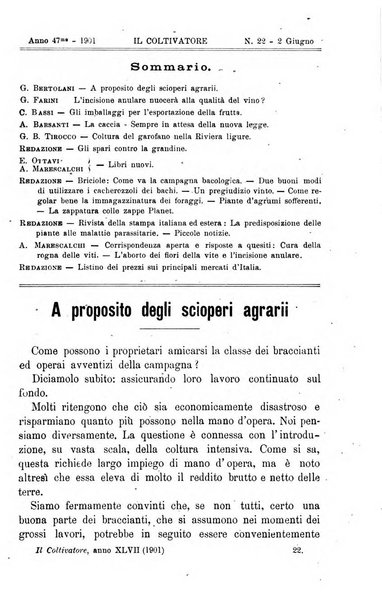 Il coltivatore giornale di agricoltura pratica