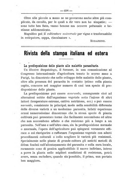 Il coltivatore giornale di agricoltura pratica