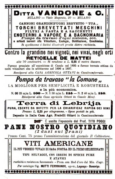 Il coltivatore giornale di agricoltura pratica