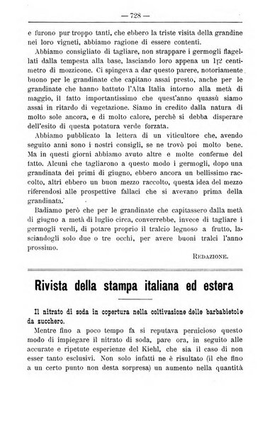 Il coltivatore giornale di agricoltura pratica