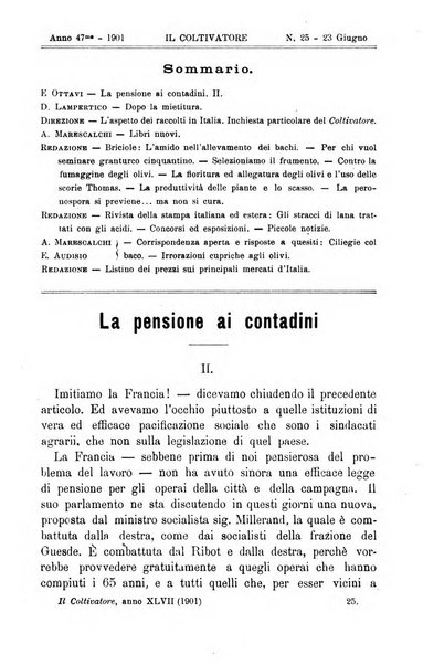 Il coltivatore giornale di agricoltura pratica