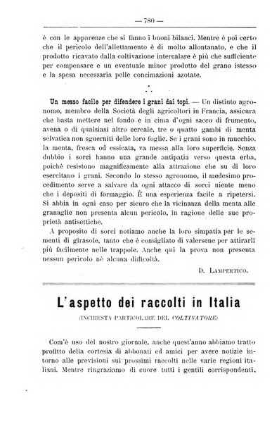 Il coltivatore giornale di agricoltura pratica