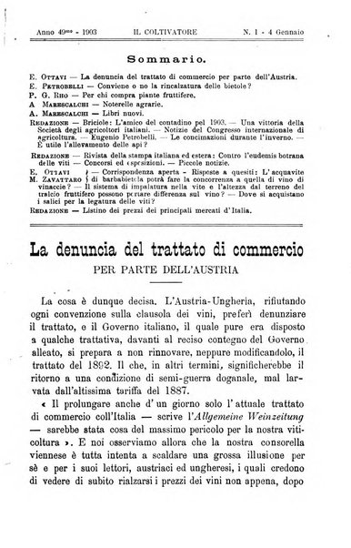 Il coltivatore giornale di agricoltura pratica