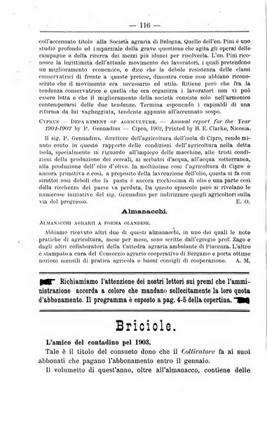 Il coltivatore giornale di agricoltura pratica