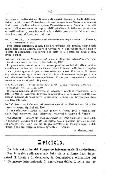 Il coltivatore giornale di agricoltura pratica