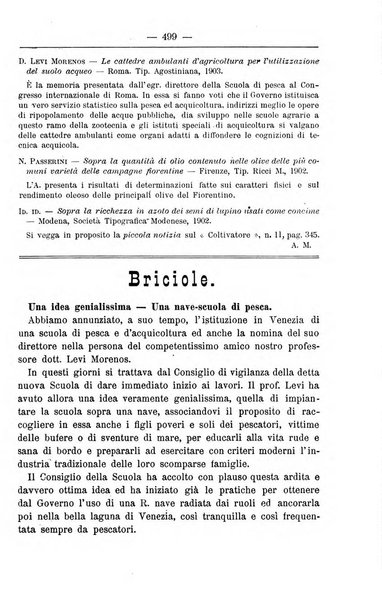 Il coltivatore giornale di agricoltura pratica