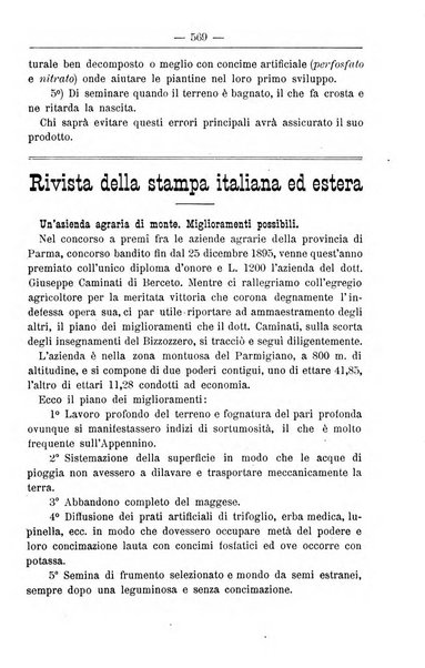 Il coltivatore giornale di agricoltura pratica