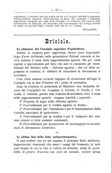 Il coltivatore giornale di agricoltura pratica