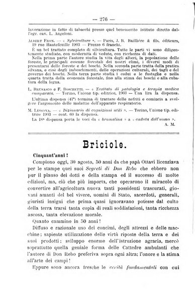 Il coltivatore giornale di agricoltura pratica