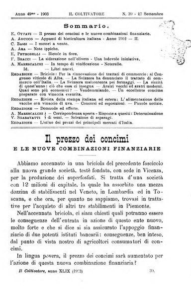 Il coltivatore giornale di agricoltura pratica