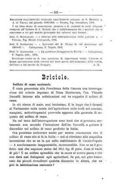 Il coltivatore giornale di agricoltura pratica