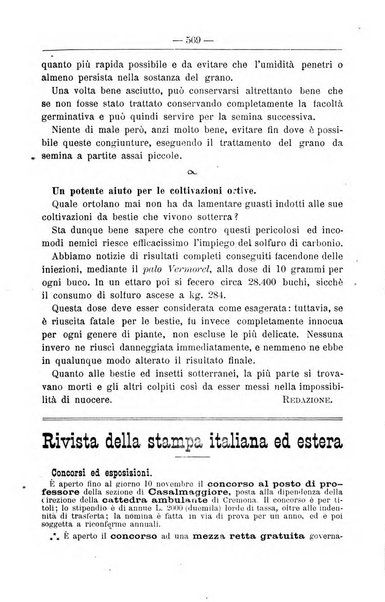 Il coltivatore giornale di agricoltura pratica