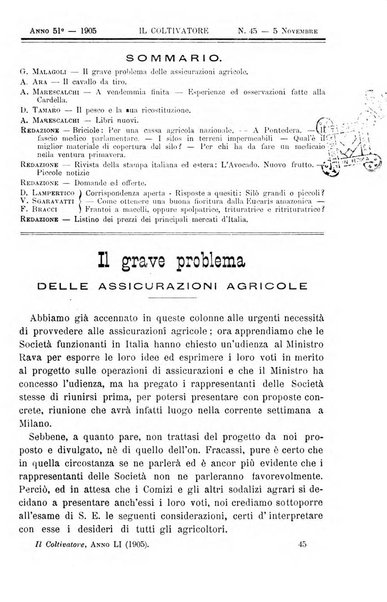 Il coltivatore giornale di agricoltura pratica