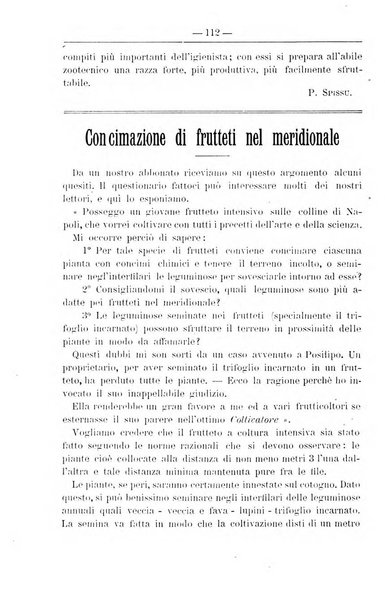 Il coltivatore giornale di agricoltura pratica