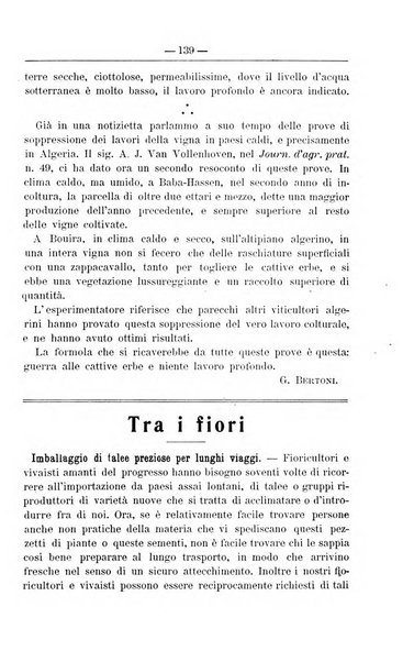 Il coltivatore giornale di agricoltura pratica