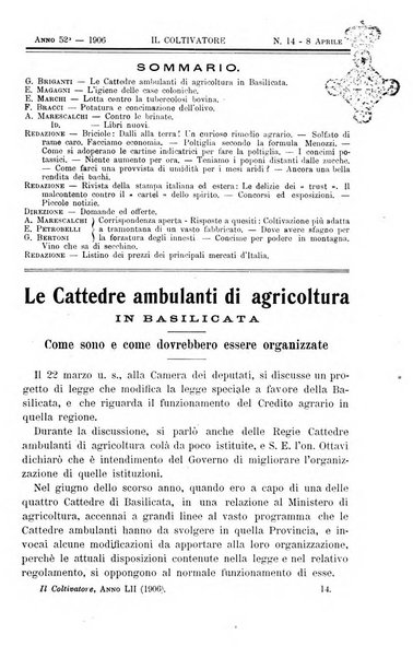 Il coltivatore giornale di agricoltura pratica