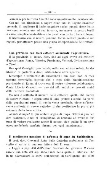 Il coltivatore giornale di agricoltura pratica