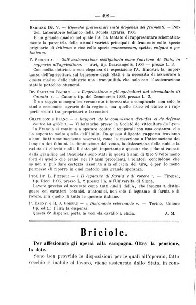 Il coltivatore giornale di agricoltura pratica