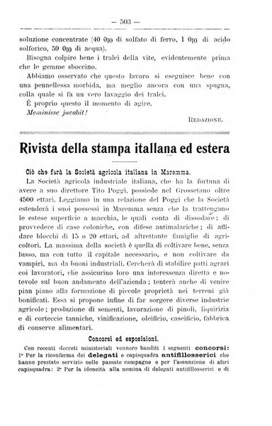 Il coltivatore giornale di agricoltura pratica