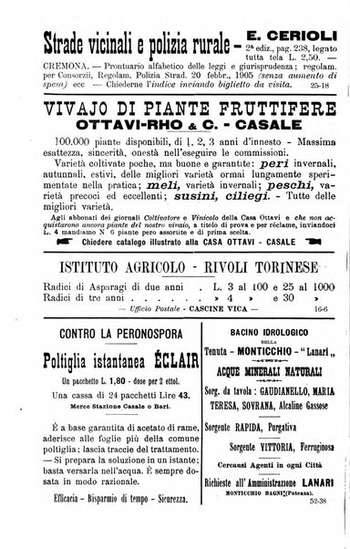 Il coltivatore giornale di agricoltura pratica