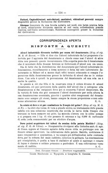 Il coltivatore giornale di agricoltura pratica