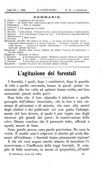 Il coltivatore giornale di agricoltura pratica