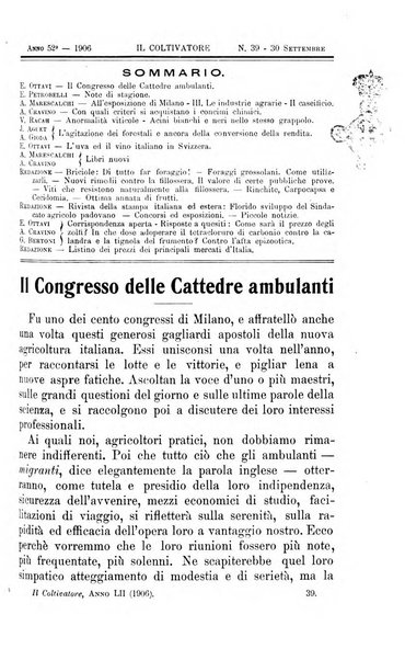 Il coltivatore giornale di agricoltura pratica