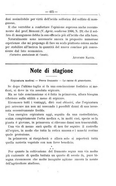 Il coltivatore giornale di agricoltura pratica