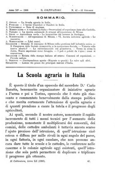 Il coltivatore giornale di agricoltura pratica