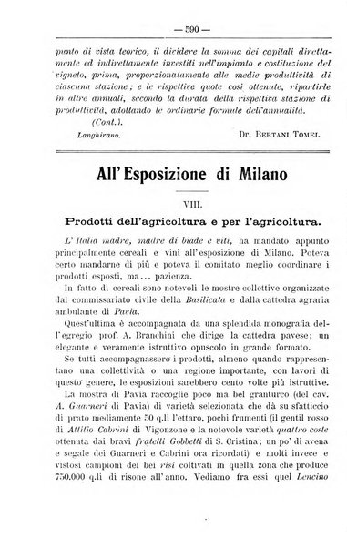 Il coltivatore giornale di agricoltura pratica