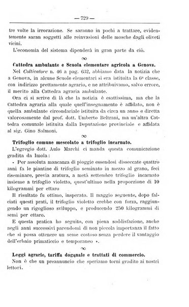 Il coltivatore giornale di agricoltura pratica