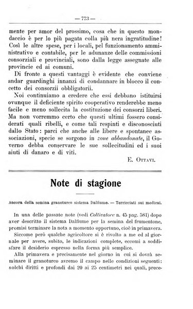 Il coltivatore giornale di agricoltura pratica