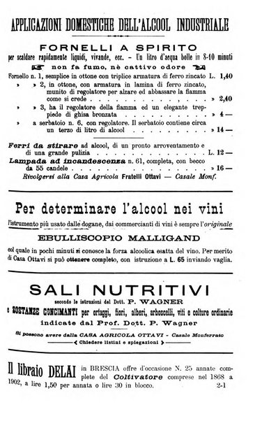 Il coltivatore giornale di agricoltura pratica