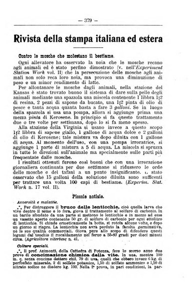 Il coltivatore giornale di agricoltura pratica