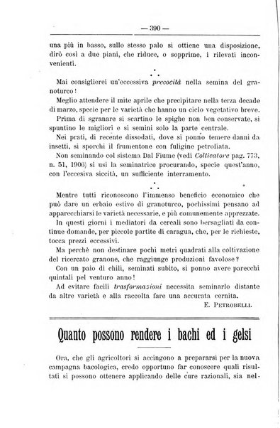 Il coltivatore giornale di agricoltura pratica