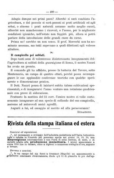 Il coltivatore giornale di agricoltura pratica