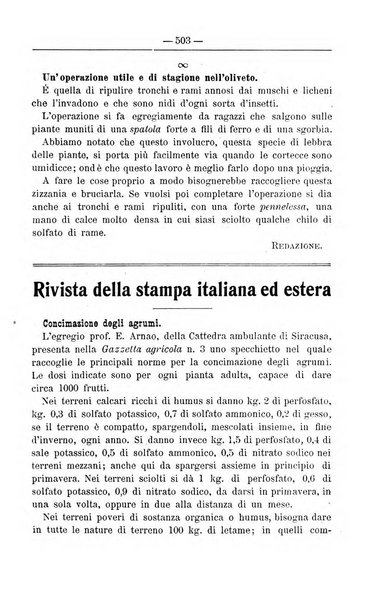 Il coltivatore giornale di agricoltura pratica