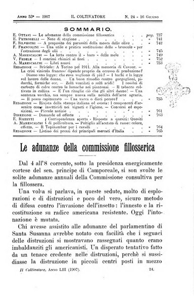 Il coltivatore giornale di agricoltura pratica