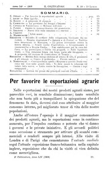 Il coltivatore giornale di agricoltura pratica