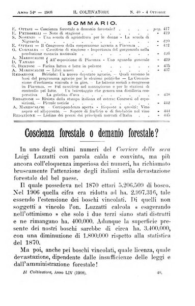 Il coltivatore giornale di agricoltura pratica