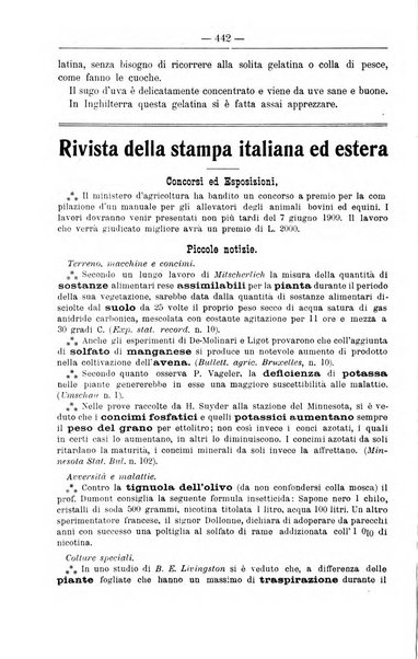 Il coltivatore giornale di agricoltura pratica