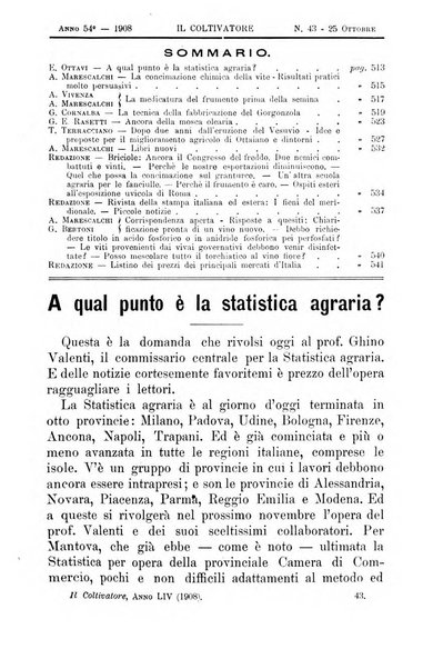 Il coltivatore giornale di agricoltura pratica