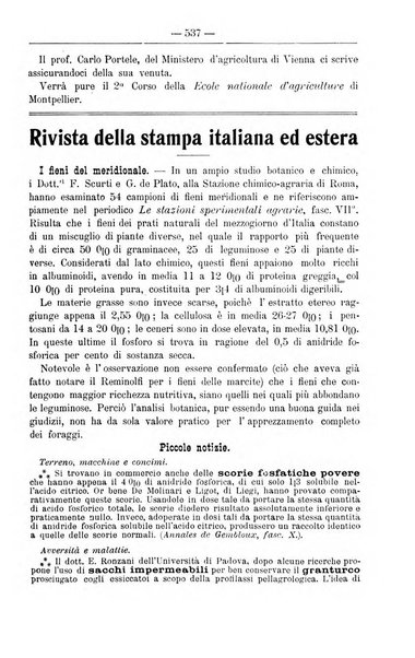 Il coltivatore giornale di agricoltura pratica