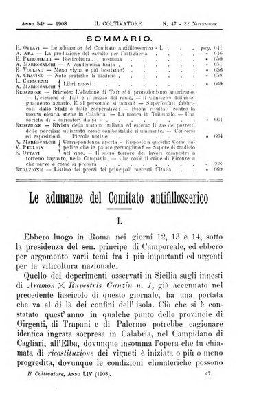 Il coltivatore giornale di agricoltura pratica