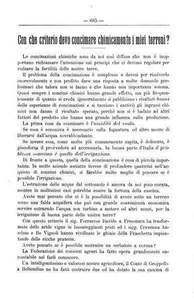 Il coltivatore giornale di agricoltura pratica