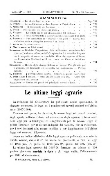 Il coltivatore giornale di agricoltura pratica